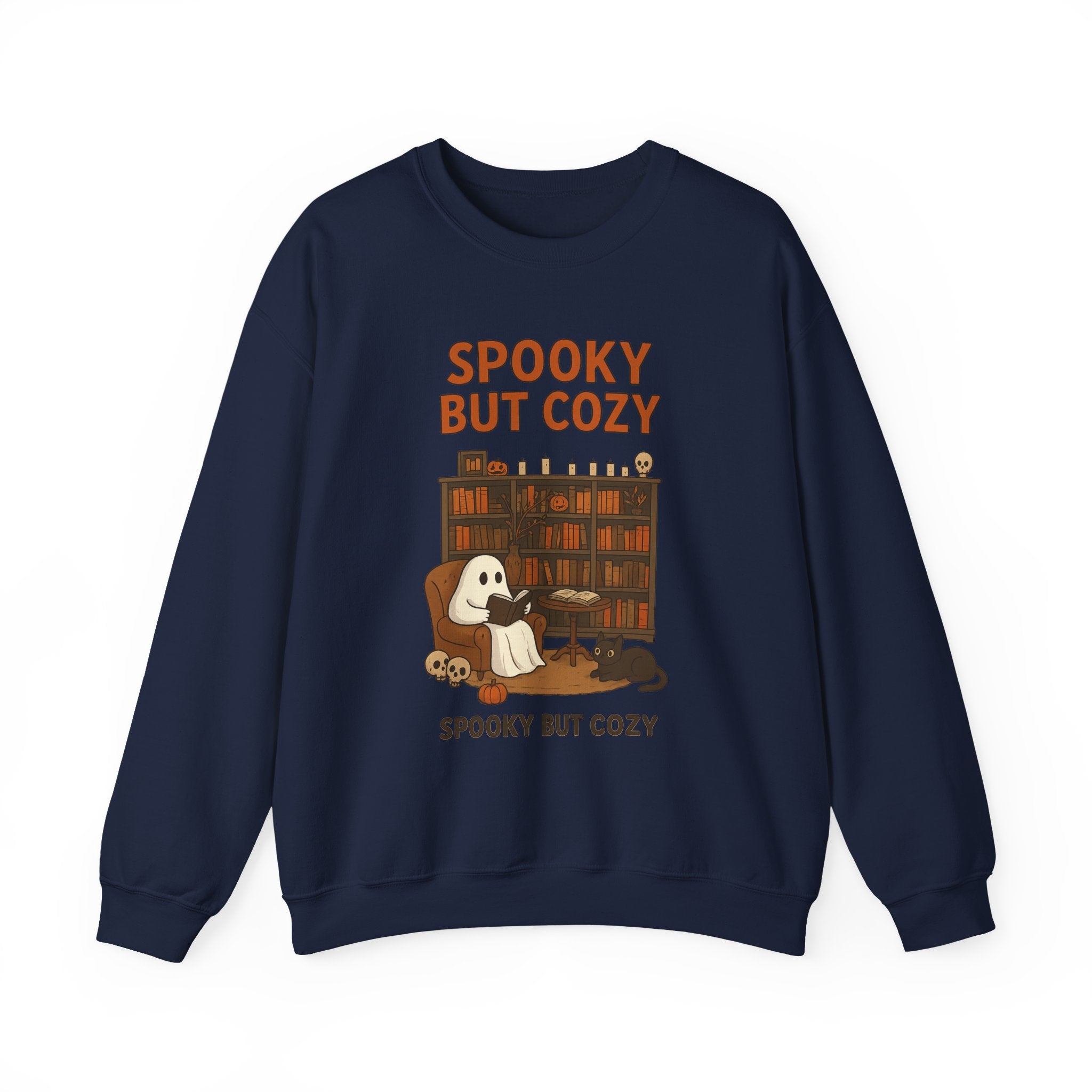 Cozy Ghost Kids Sweatshirt – Cute Halloween Fall Outfit