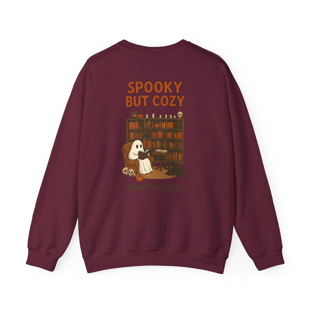 Cozy Ghost Kids Sweatshirt – Cute Halloween Fall Outfit