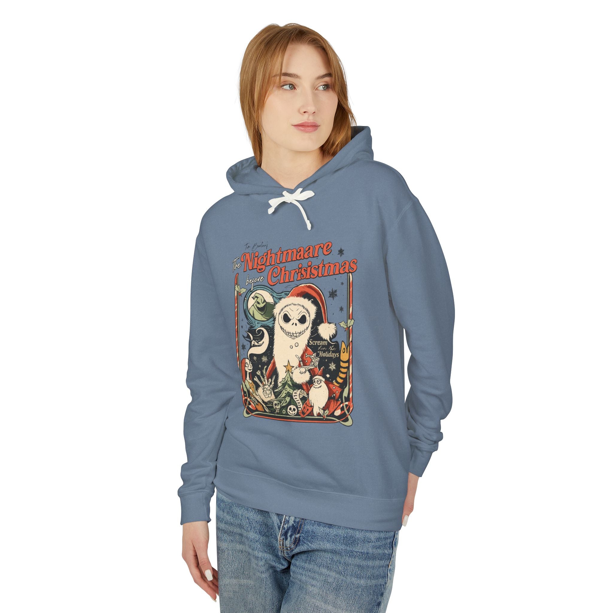 Nightmare Before Christmas Hoodie – Vintage Jack Skellington Holiday Sweatshirt