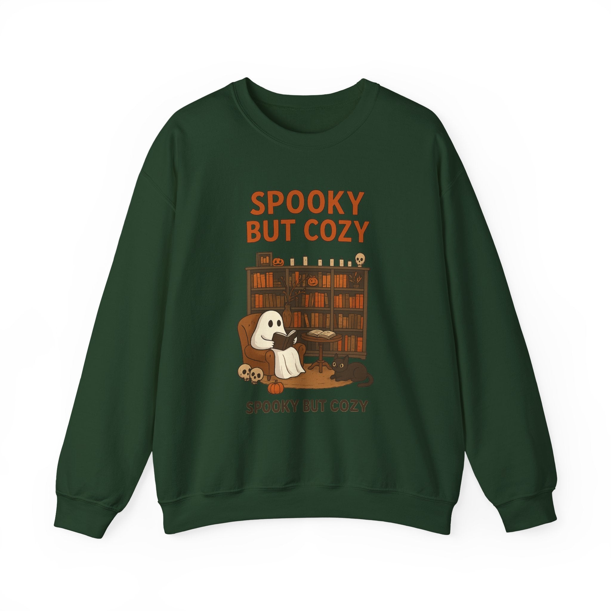 Cozy Ghost Kids Sweatshirt – Cute Halloween Fall Outfit