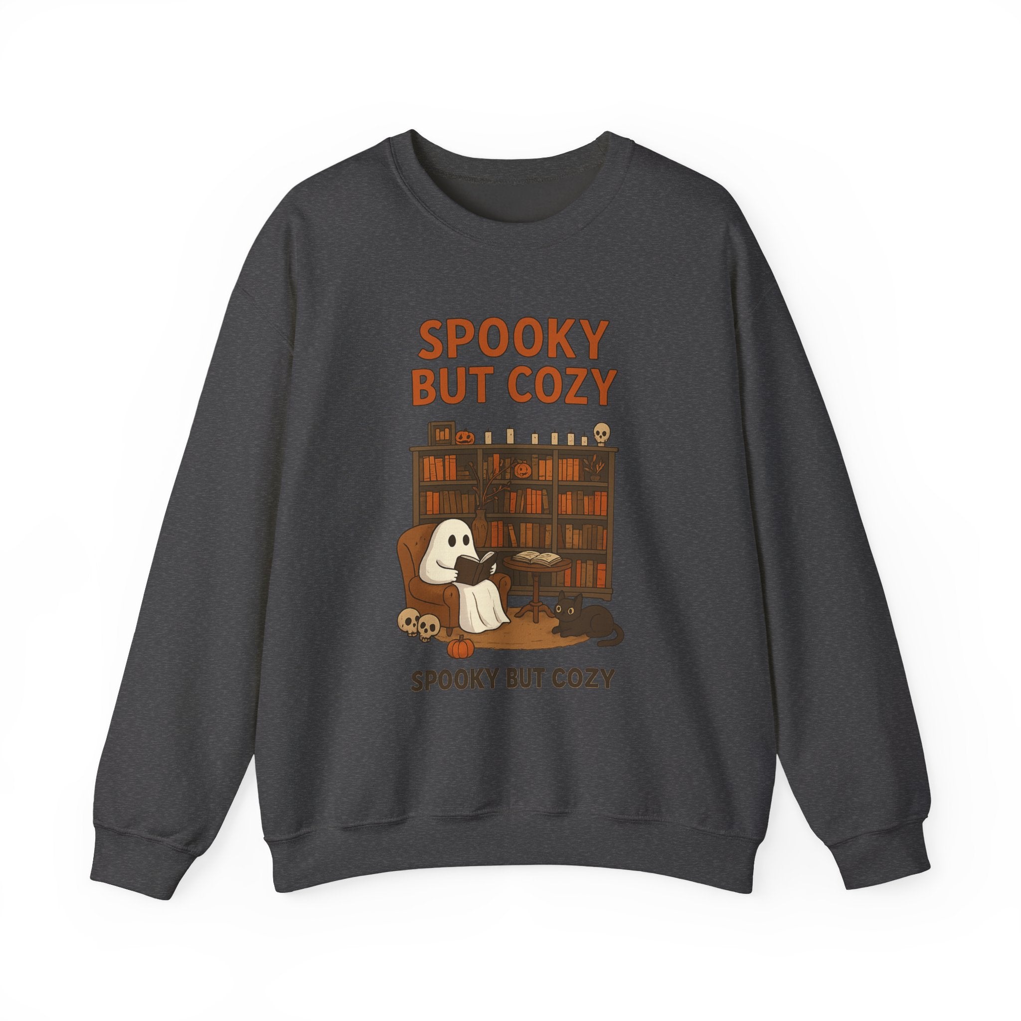 Cozy Ghost Kids Sweatshirt – Cute Halloween Fall Outfit