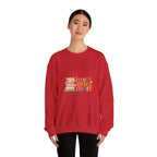 Crewneck Sweatshirt — "Just One More Chapter" Cozy Book Lover Pullover