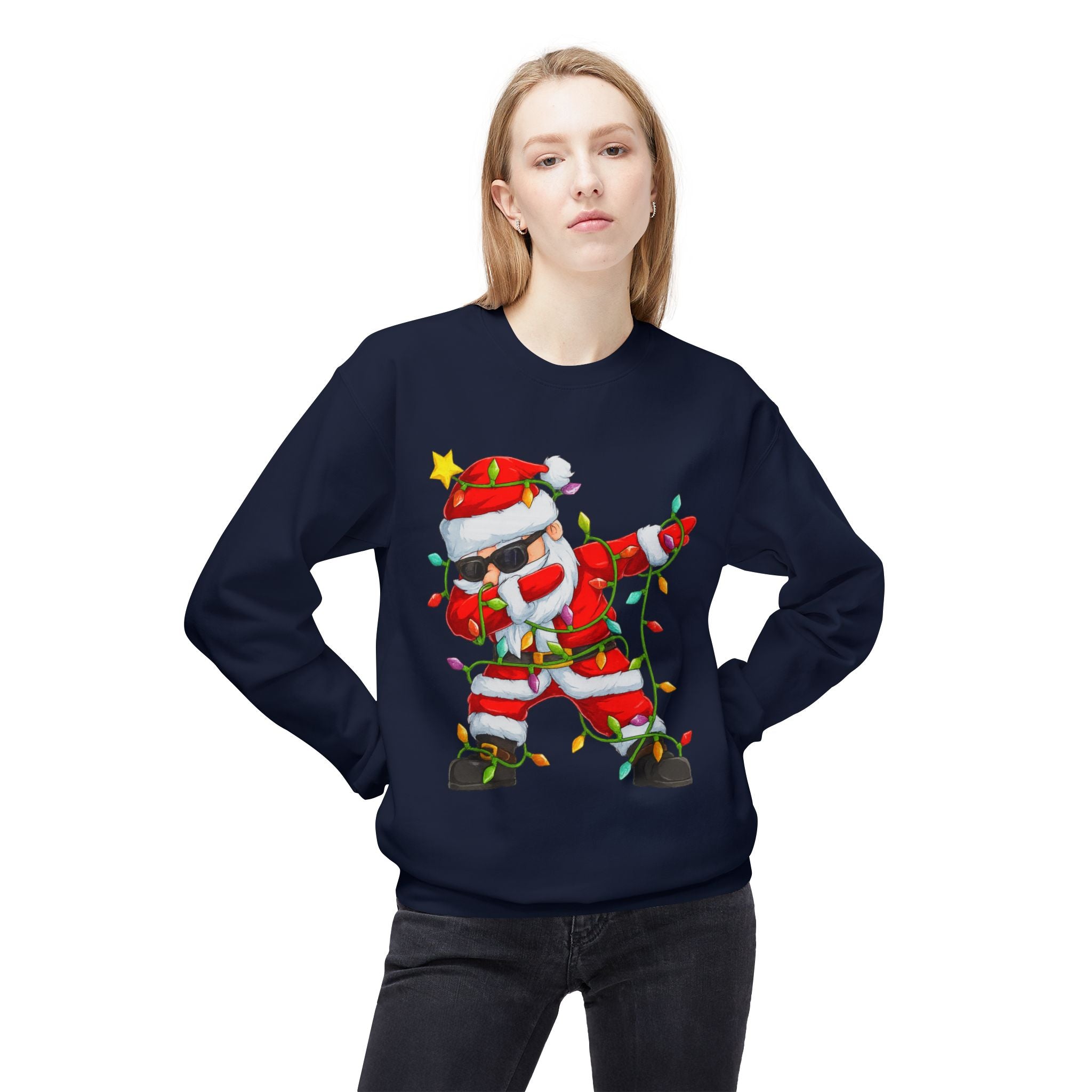 Dabbing Santa Christmas Sweatshirt