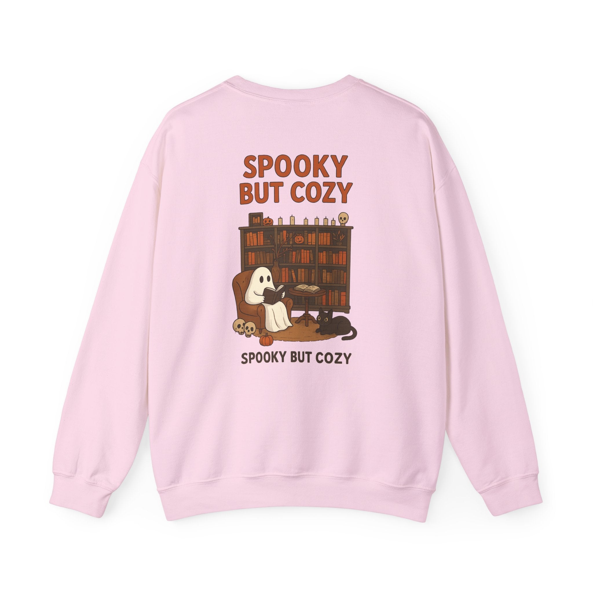 Cozy Ghost Kids Sweatshirt – Cute Halloween Fall Outfit