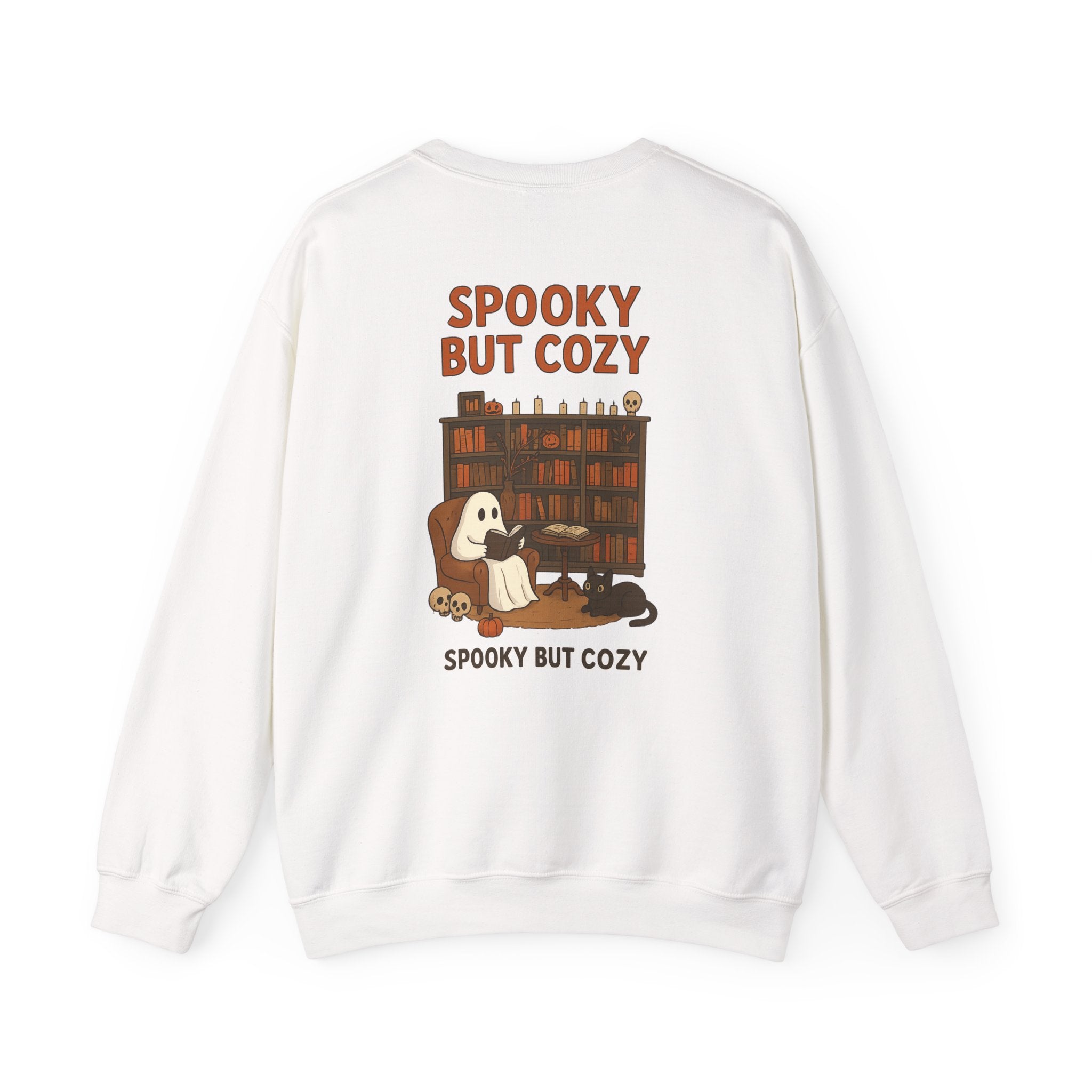Cozy Ghost Kids Sweatshirt – Cute Halloween Fall Outfit