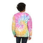 Unisex Spooky Chicks Tie-Dye Sweatshirt | Halloween, Cozy, Gift, Fall Fashion, Trendy Sweatshirt