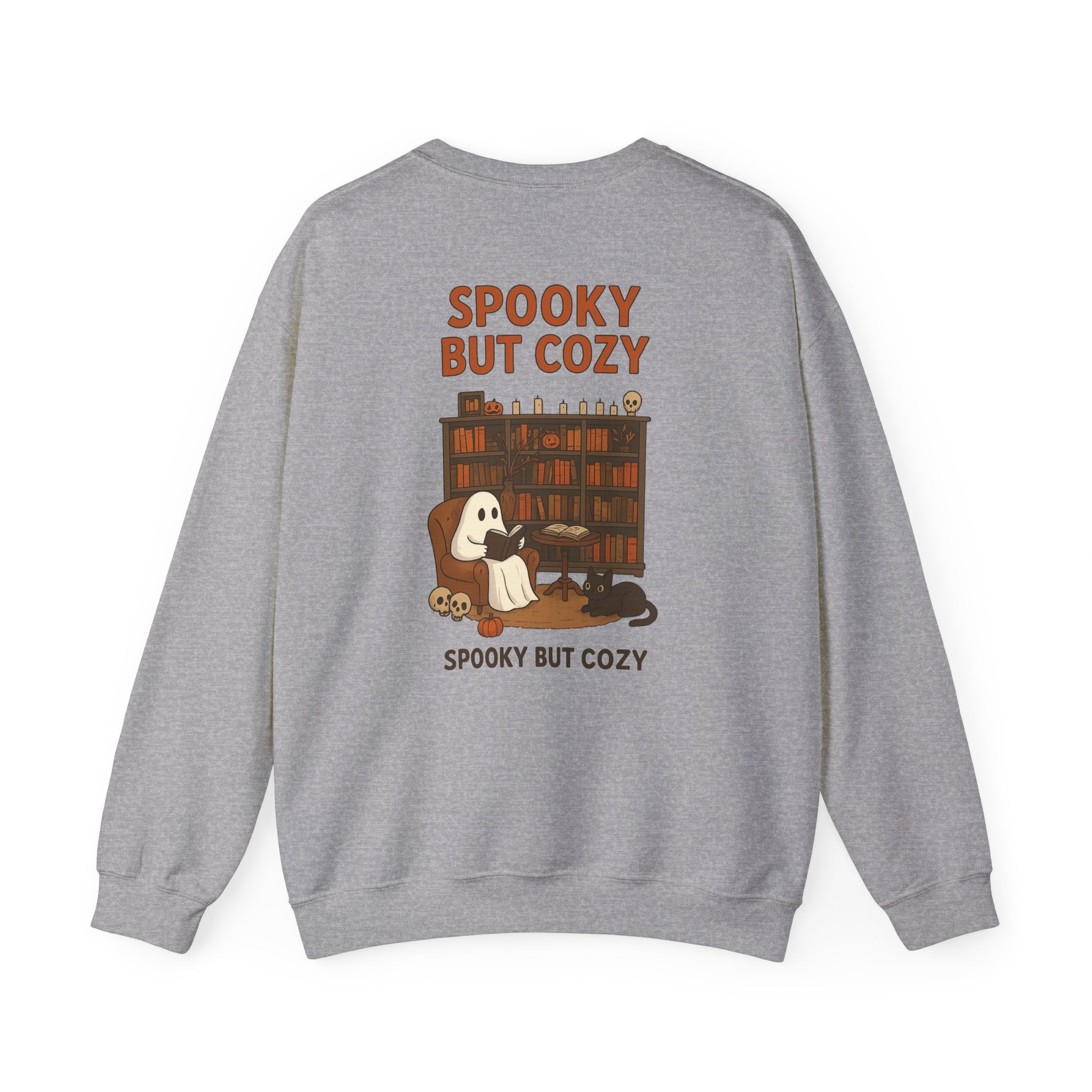 Cozy Ghost Kids Sweatshirt – Cute Halloween Fall Outfit