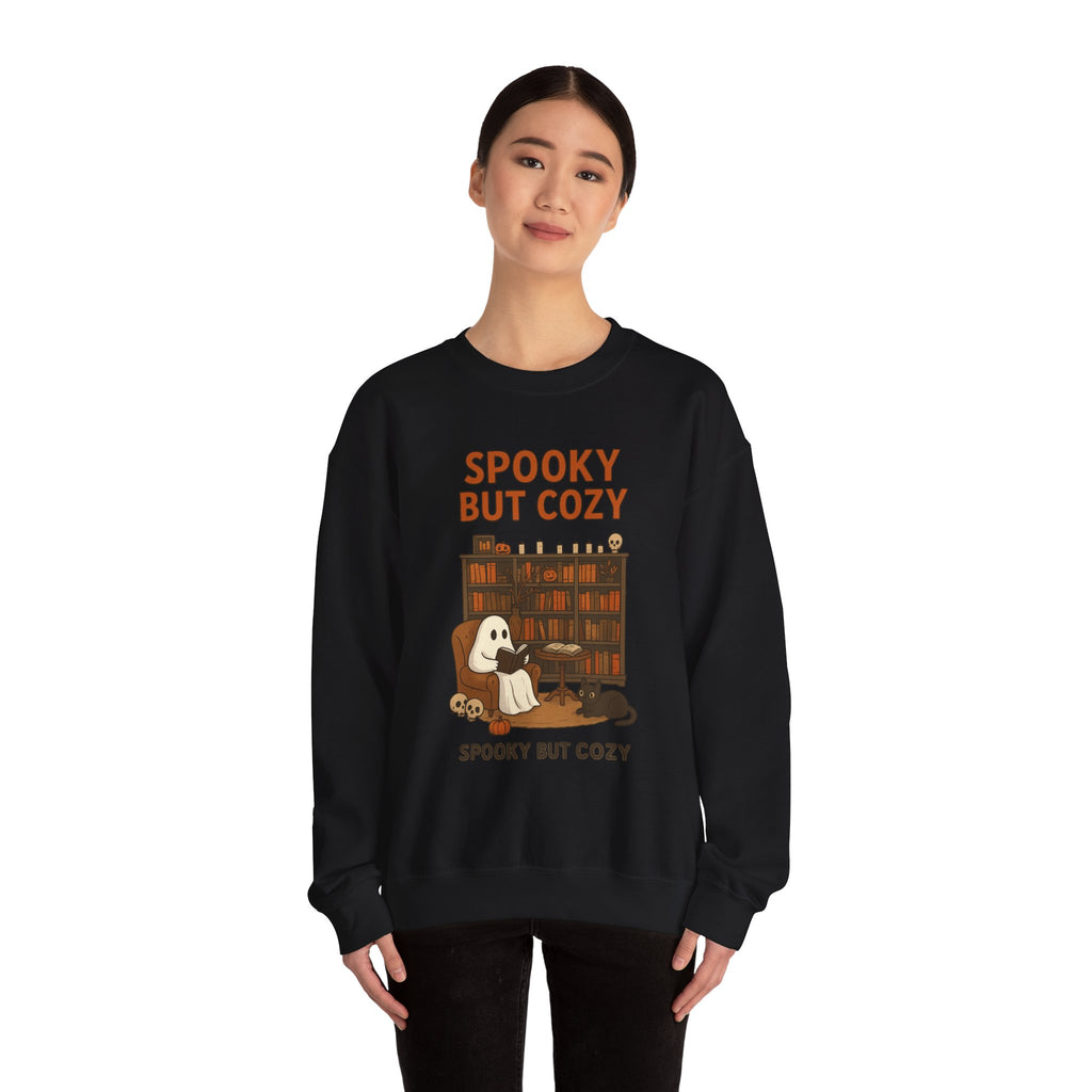 Cozy Ghost Kids Sweatshirt – Cute Halloween Fall Outfit