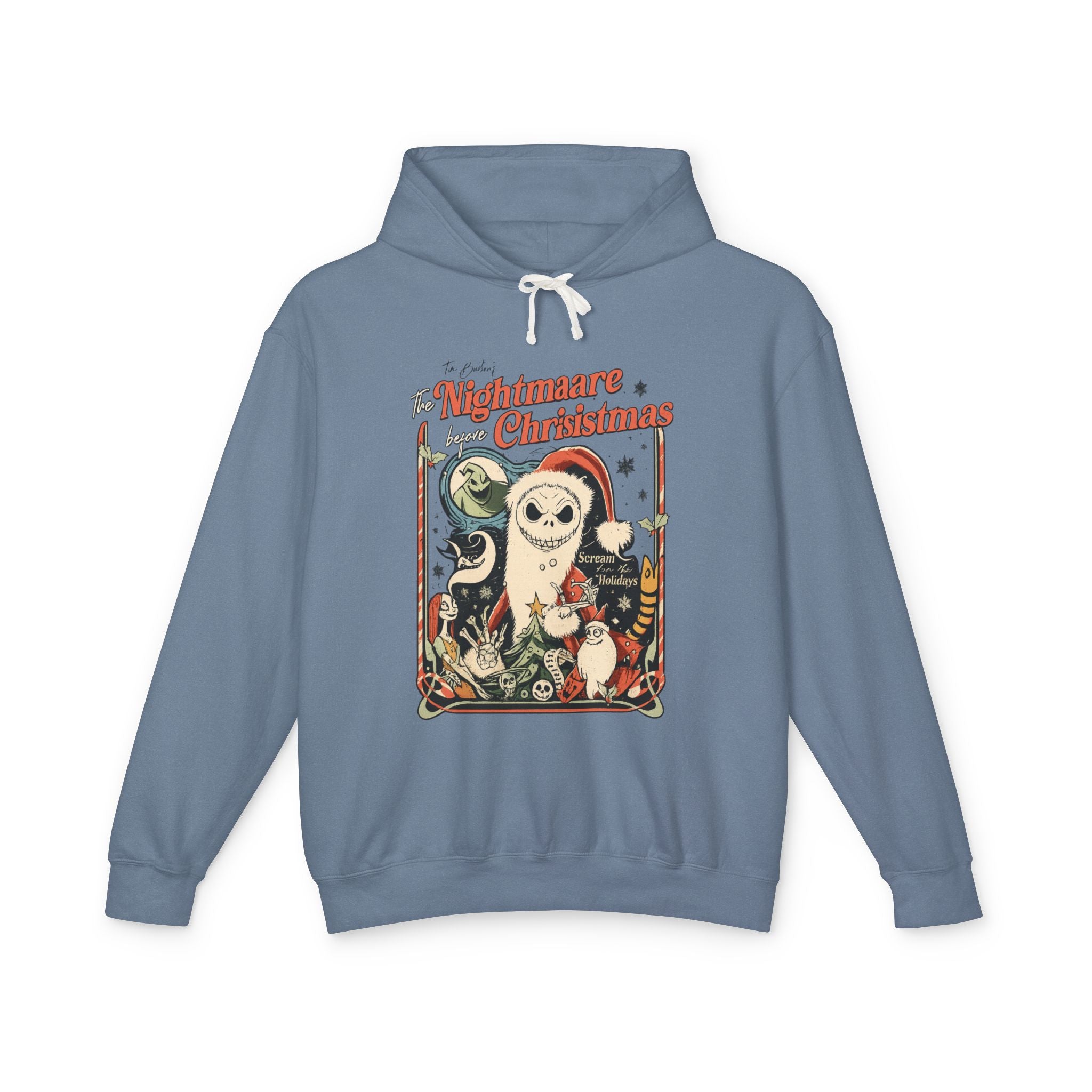Nightmare Before Christmas Hoodie – Vintage Jack Skellington Holiday Sweatshirt