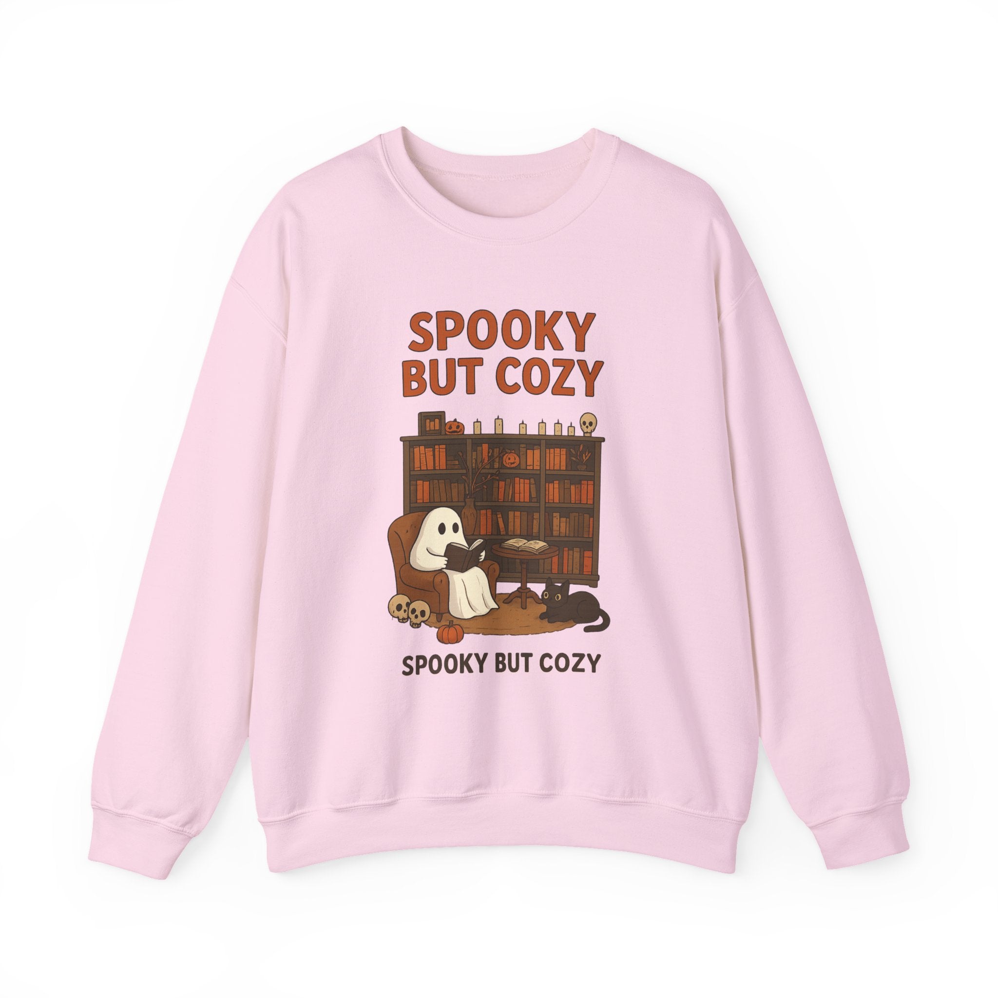 Cozy Ghost Kids Sweatshirt – Cute Halloween Fall Outfit
