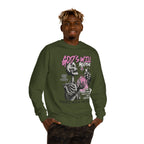 God's Will Sweatshirt, Unisex Crew Neck, Dance with the Dead, Halloween Apparel, Spooky Season Style, Casual Streetwear