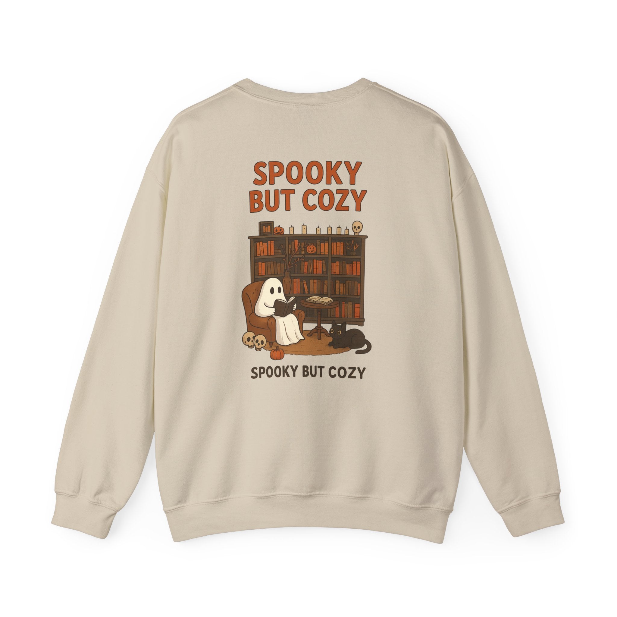 Cozy Ghost Kids Sweatshirt – Cute Halloween Fall Outfit