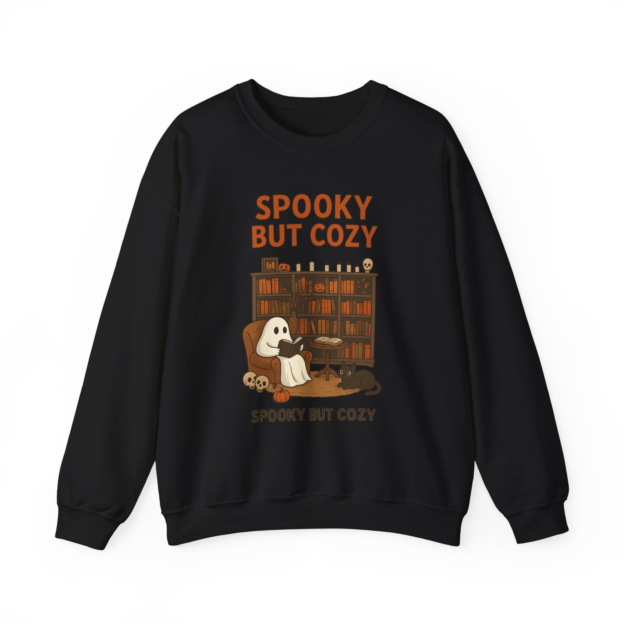 Cozy Ghost Kids Sweatshirt – Cute Halloween Fall Outfit