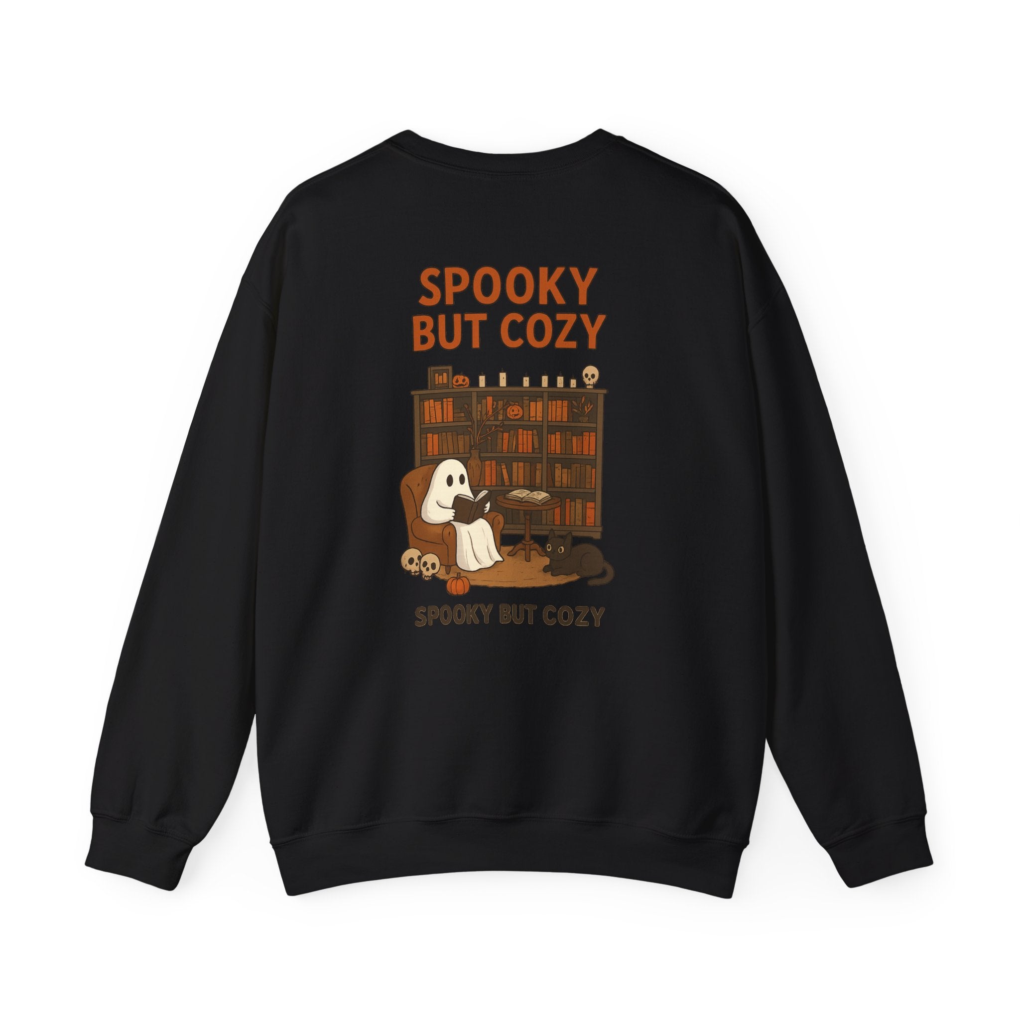 Cozy Ghost Kids Sweatshirt – Cute Halloween Fall Outfit