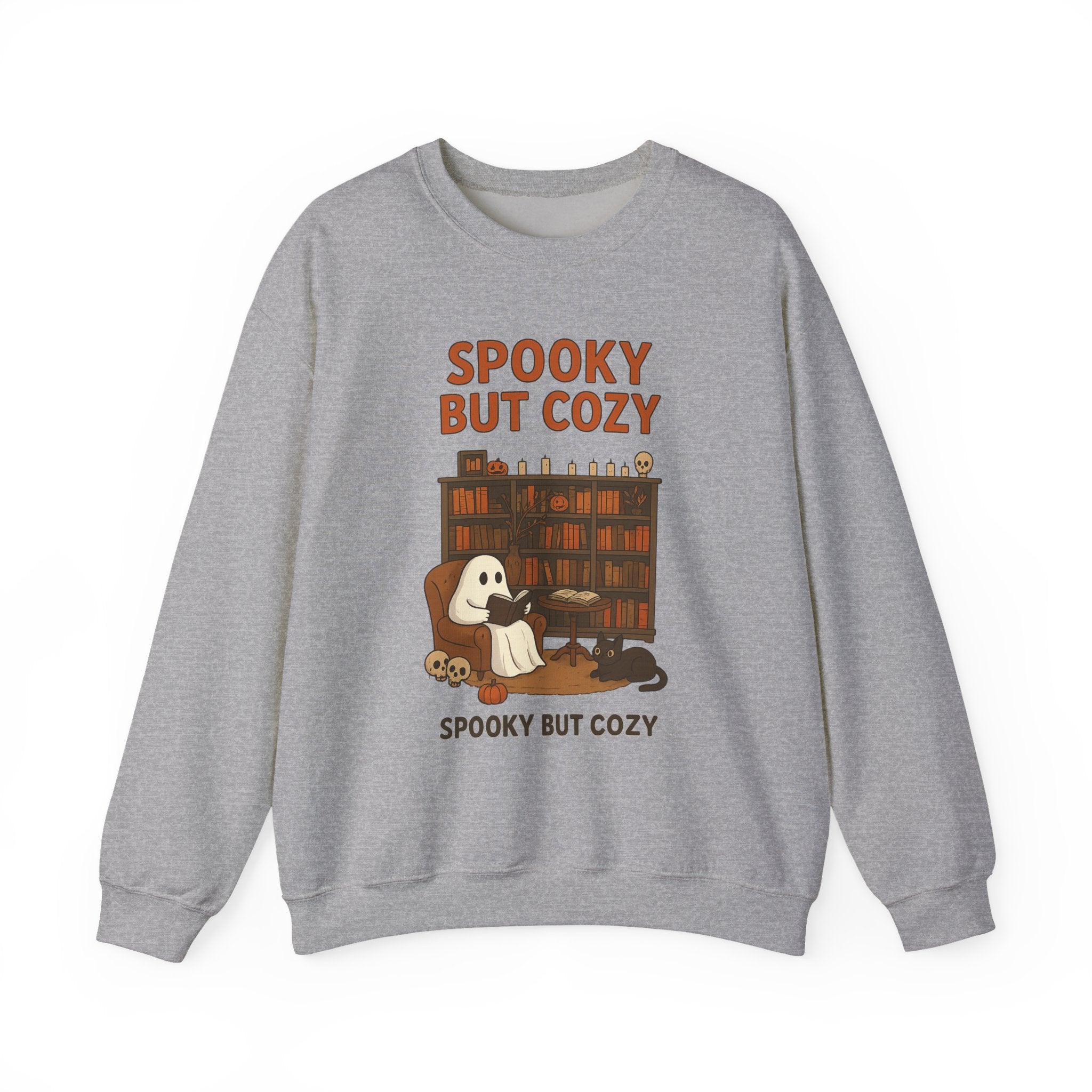 Cozy Ghost Kids Sweatshirt – Cute Halloween Fall Outfit